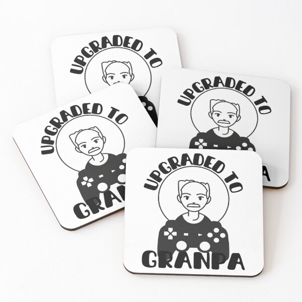 Item preview, I Have Leveled Up To Grandpa - Funny And Hip Retro Gamer  designed and sold by Sonatablue.