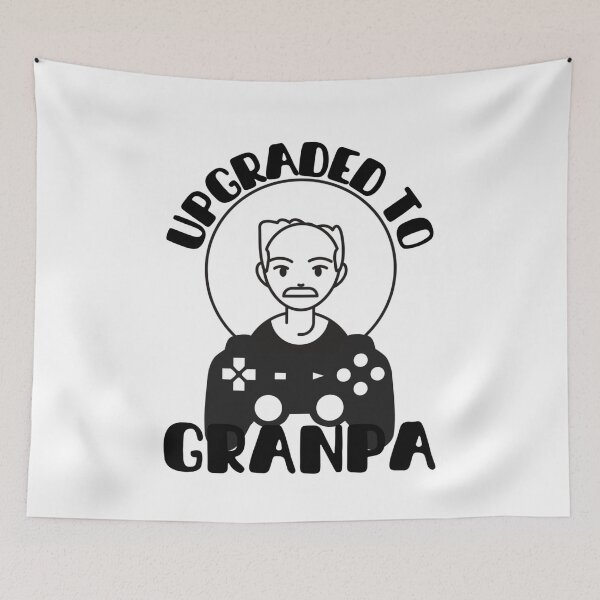 Item preview, I Have Leveled Up To Grandpa - Funny And Hip Retro Gamer  designed and sold by Sonatablue.