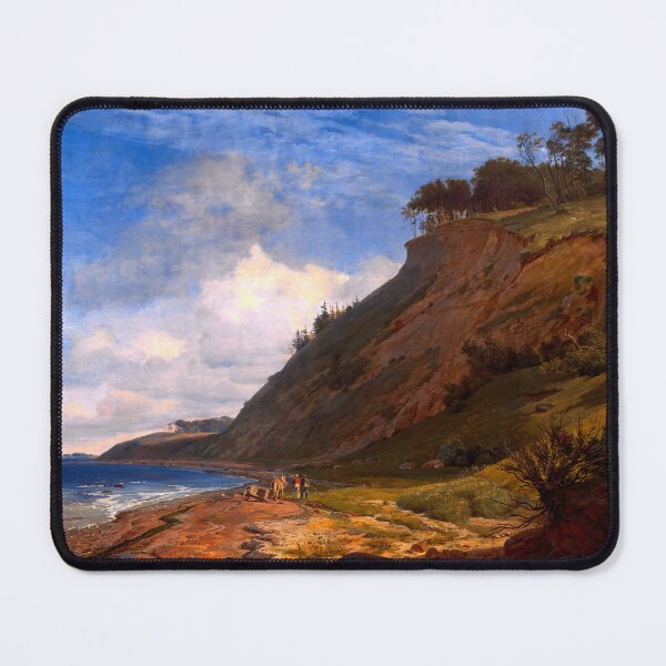 Item preview, A Danish Coast. View from Kitnæs on Roskilde Fjord. Zealand - Johan Lundbye (1843) designed and sold by Geraldo Garcia.