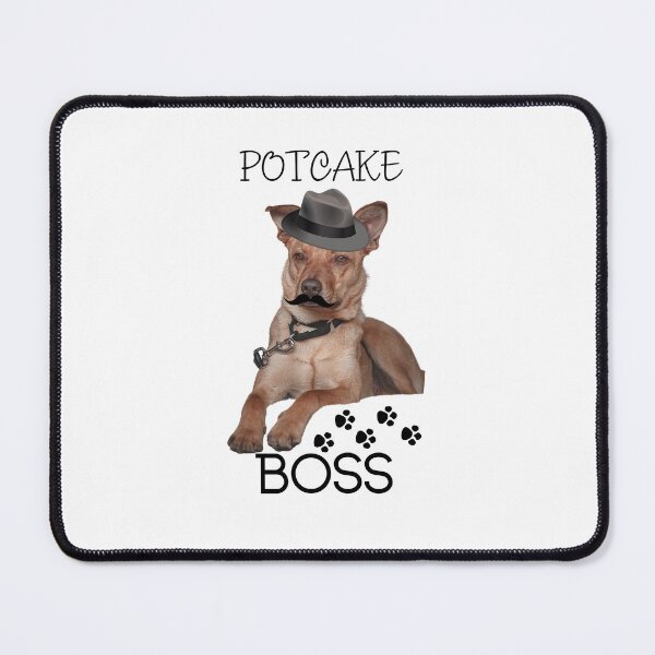 Item preview, Potcake Boss dog mom dad designed and sold by EsraaBaniOdeh.