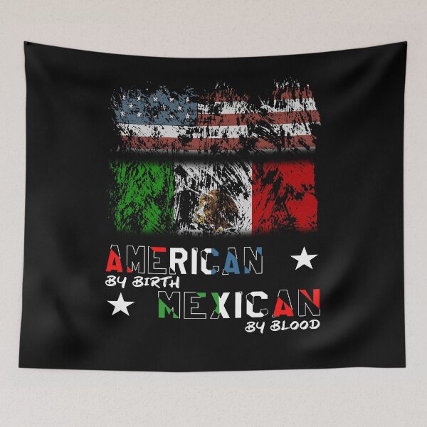 Item preview, American by birth Mexican by blood designed and sold by VictorL Designs.