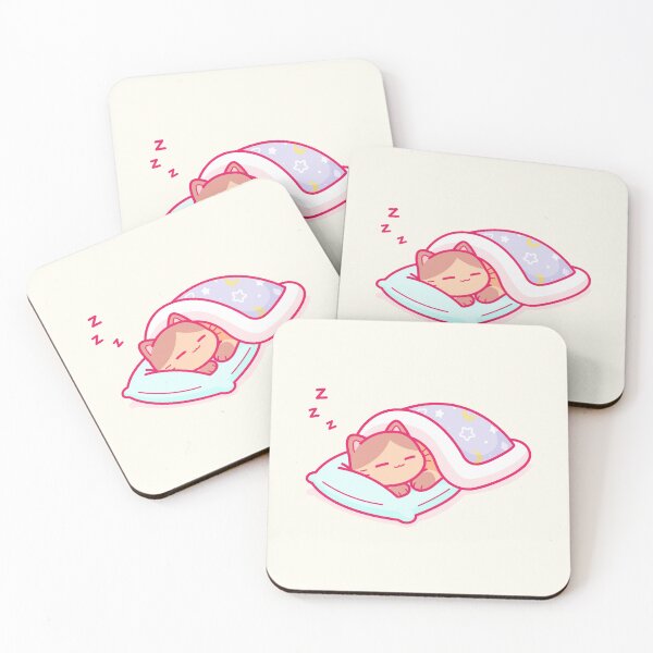 Item preview, Cute Kawaii Cat Sleepy Nap Time designed and sold by EverythingACat.