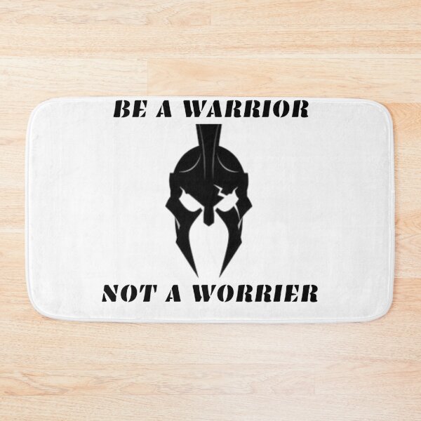 Item preview, Be a warrior not a worrier designed and sold by Shopster381.