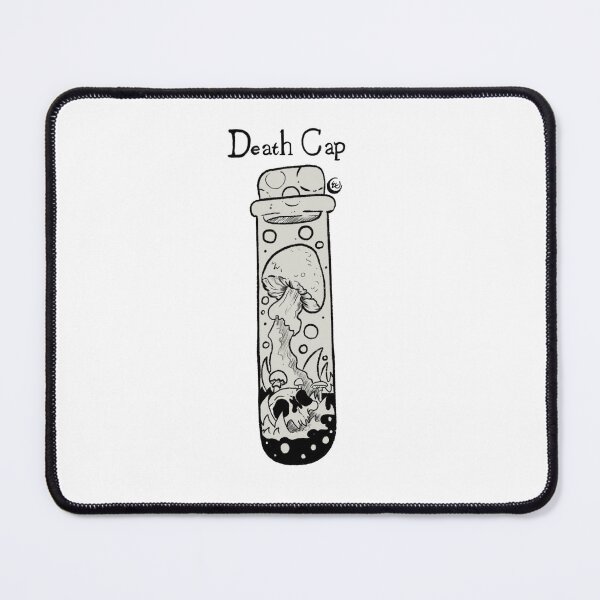 Item preview, Large Digital version of Spooky Mushroom Bottle Illustration designed and sold by jinxedartstudio.