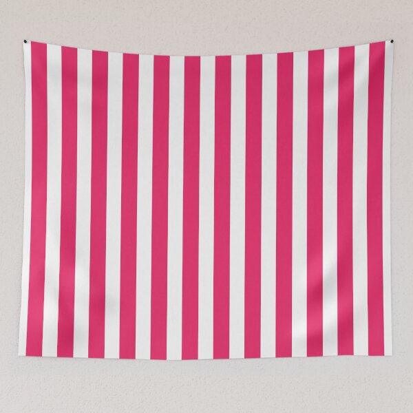 Item preview, white stripes,pink stripes,for her,girly,pretty designed and sold by cutecrazytshirt.