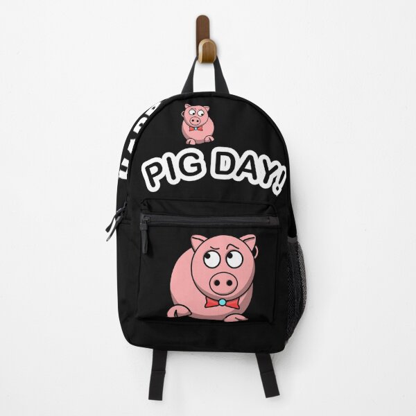 Item preview, Happy National Pig Day Cute Pink Piggies For Pig Lovers designed and sold by krysoth.