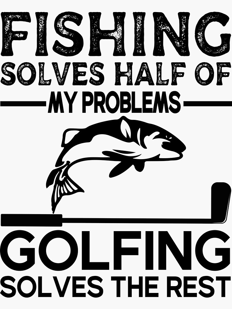 Funny Golf For Men Golfs Funny Funny Golf Gifts Golf Premium  Sticker for  Sale by rizyp