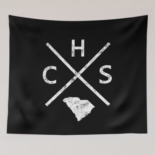 Item preview, Vintage Charleston Retro CHS Cross designed and sold by pixeljamz.