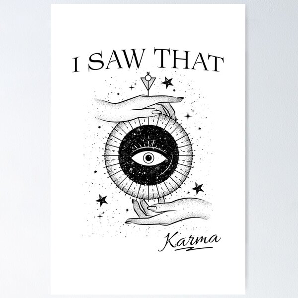 Karma Temporary Tattoo set of 3 - Etsy