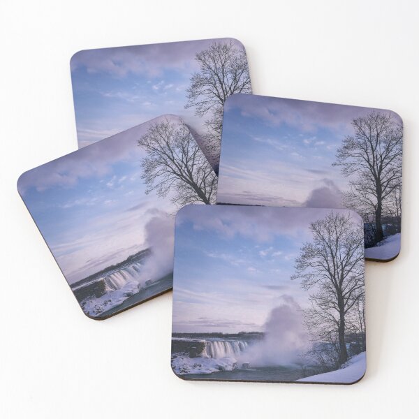 Item preview, Niagara's Frozen Sunset designed and sold by Opethian666.