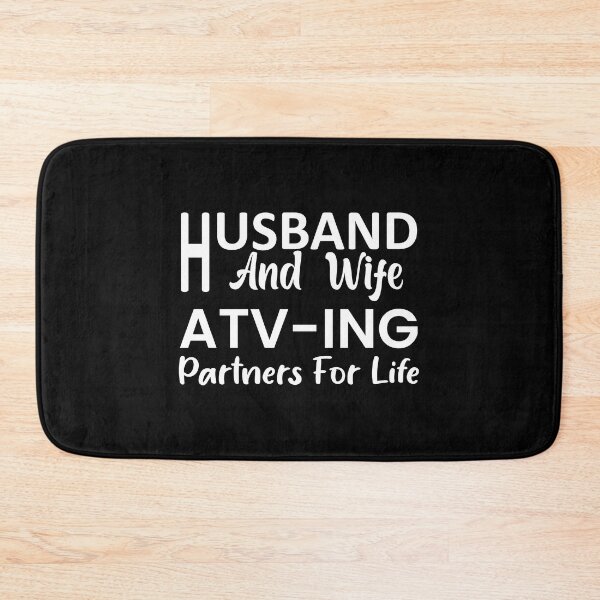 Item preview, Husband And Wife Atv-Ing Partners For Life designed and sold by Outdoorsy World.