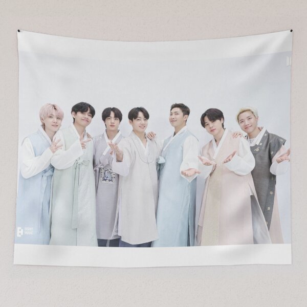 Artikelvorschau, BTS OT7 entworfen und verkauft von Kpop Love.