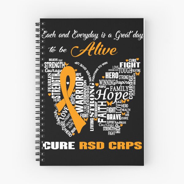 Item preview, Butterfly Ribbon Cure RSD CRPS Awareness designed and sold by Tadmab.