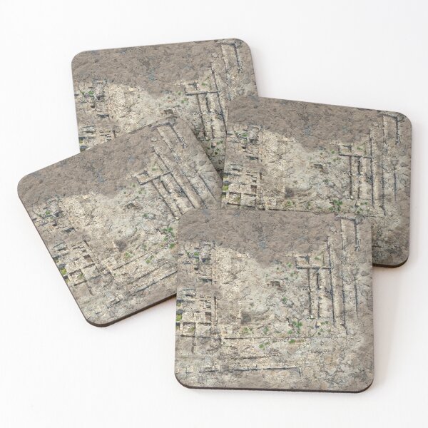 Item preview, Rocky Desert Ruins Table Top Gaming Map for Miniatures designed and sold by Paul David Wilson.