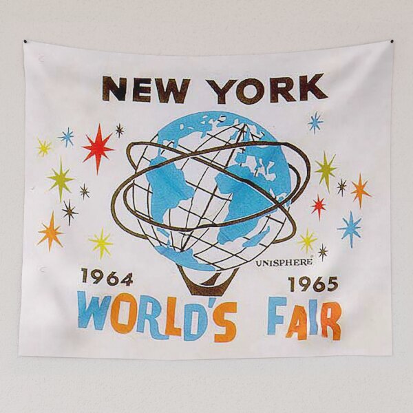 Item preview, 1964 New York World's Fair poster, vintage poster, Unisphere, Flushing Meadows, NYC, vintage travel posters, MCM, Mid Century Modern designed and sold by Nostrathomas66.