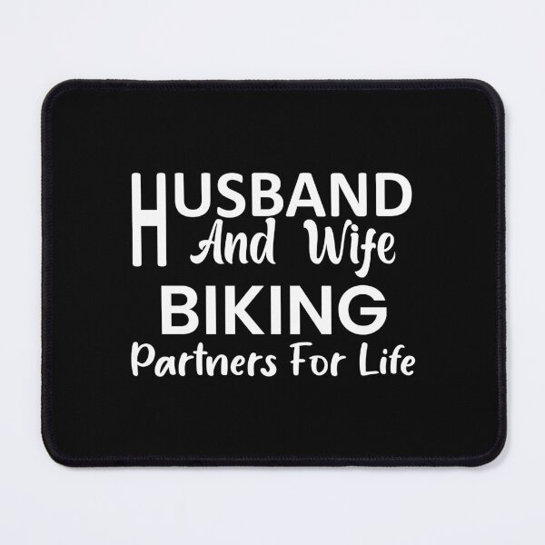 Item preview, Husband And Wife Biking Partners For Life designed and sold by Outdoorsy World.