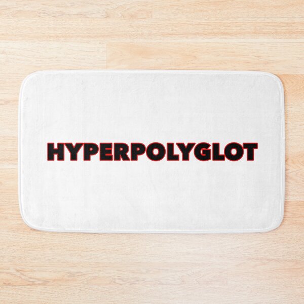 Item preview, Hyperpolyglot designed and sold by janraydesigns.