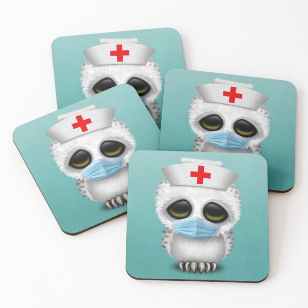 Item preview, Baby Snowy Owl Nurse designed and sold by JeffBartels.