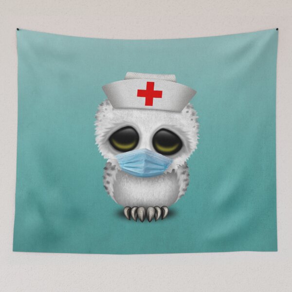Artikelvorschau, Baby-Schneeeule-Krankenschwester entworfen und verkauft von JeffBartels.