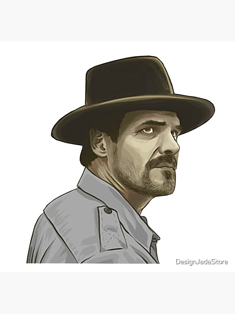 "Hopper Chief , StrangerThings fanart" Poster for Sale by