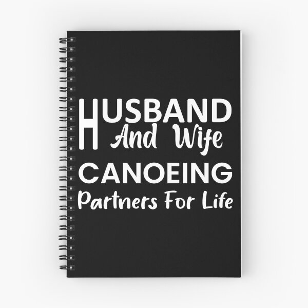Item preview, Husband And Wife Canoeing Partners For Life designed and sold by Outdoorsy World.