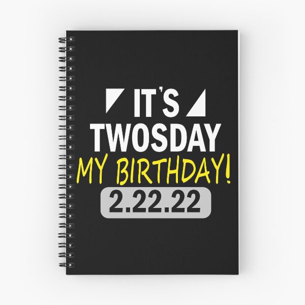 Item preview, It's Twosday My Birthday 2.22.22 T shirt, Twosday 2/22/2022 T shirt, Twosday Teacher designed and sold by SimoSaladain.
