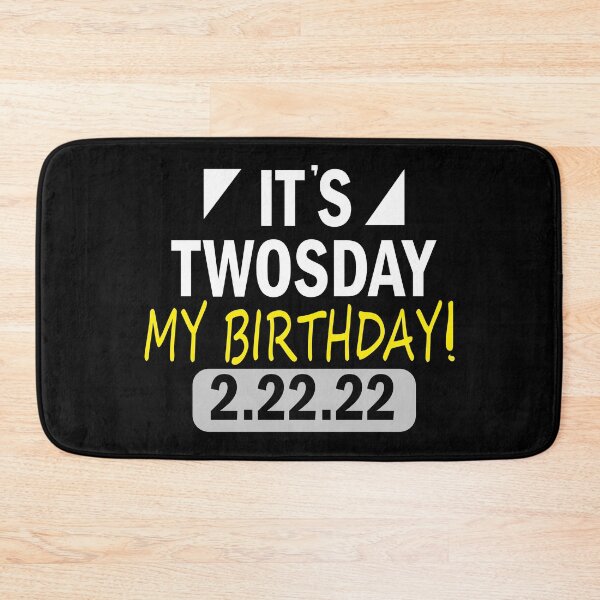 Item preview, It's Twosday My Birthday 2.22.22 T shirt, Twosday 2/22/2022 T shirt, Twosday Teacher designed and sold by SimoSaladain.