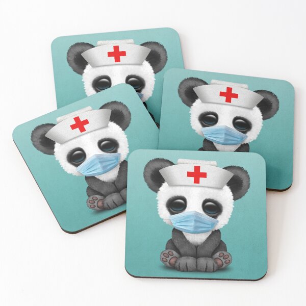 Item preview, Baby Panda Bear Nurse designed and sold by JeffBartels.
