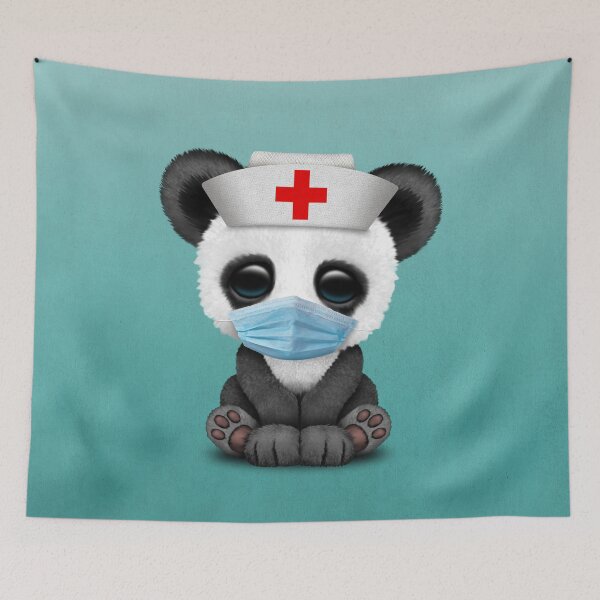 Artikelvorschau, Baby-Panda-Bären-Krankenschwester entworfen und verkauft von JeffBartels.