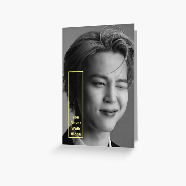 BTS Official Jimin YNWA Photo Card You Never Walk Alone Park Jimin