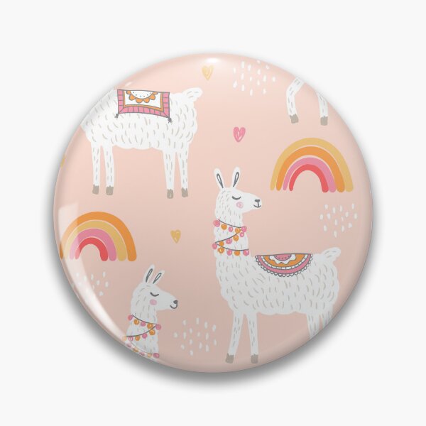 Item preview, Patrón de llama y arcoíris designed and sold by MehranZetzsche.
