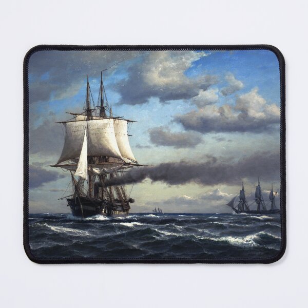 Item preview, The Frigate "Jylland" - Anton Melbye (1866) designed and sold by Geraldo Garcia.