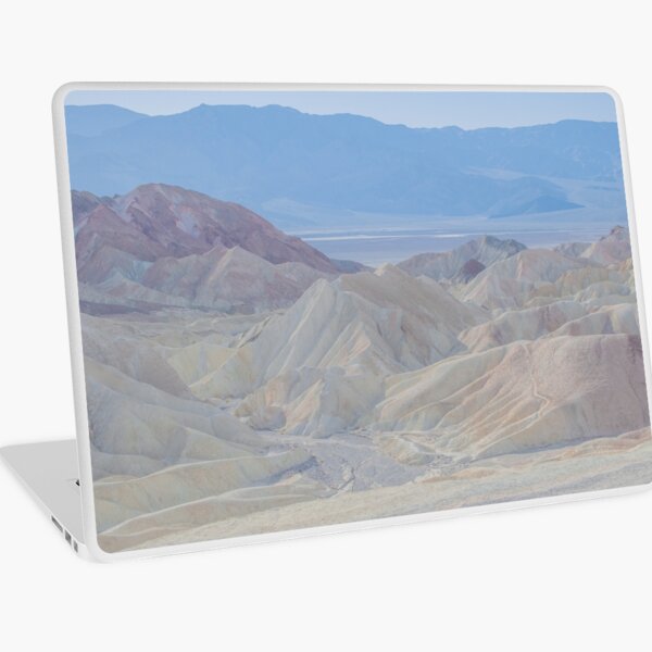 Zabriskie Point Badlands Panorama Death Valley National Park Laptop Skin