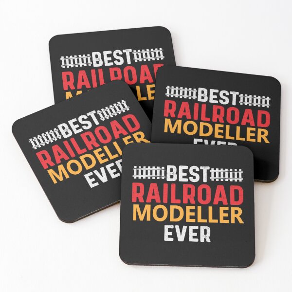 Item preview, Best Railroad Modeller Ever, for Model Train Layout Enthusiast, Steam or Diesel Locomotive Train Player. designed and sold by TheTrainRoom.