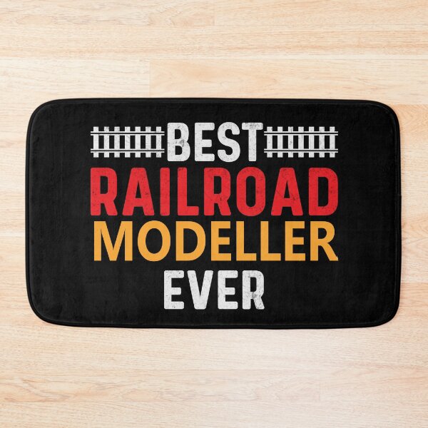 Item preview, Best Railroad Modeller Ever, for Model Train Layout Enthusiast, Steam or Diesel Locomotive Train Player. designed and sold by TheTrainRoom.