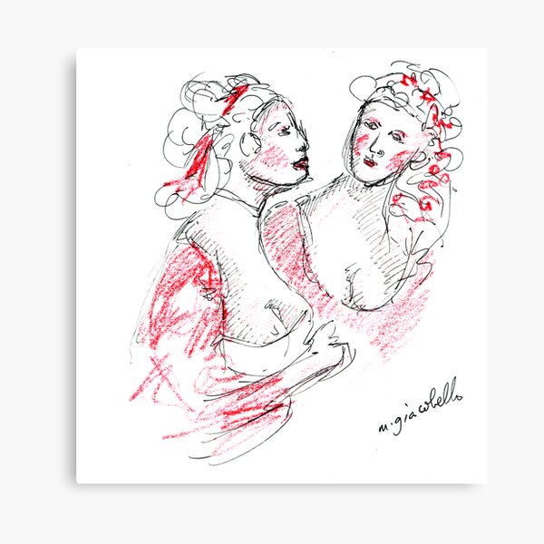 Temptation Canvas Print