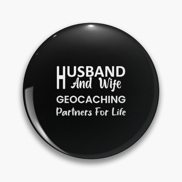 Item preview, Husband And Wife Geocaching Partners For Life designed and sold by Outdoorsy World.