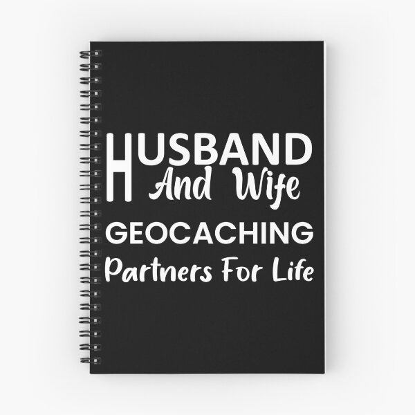 Item preview, Husband And Wife Geocaching Partners For Life designed and sold by Outdoorsy World.