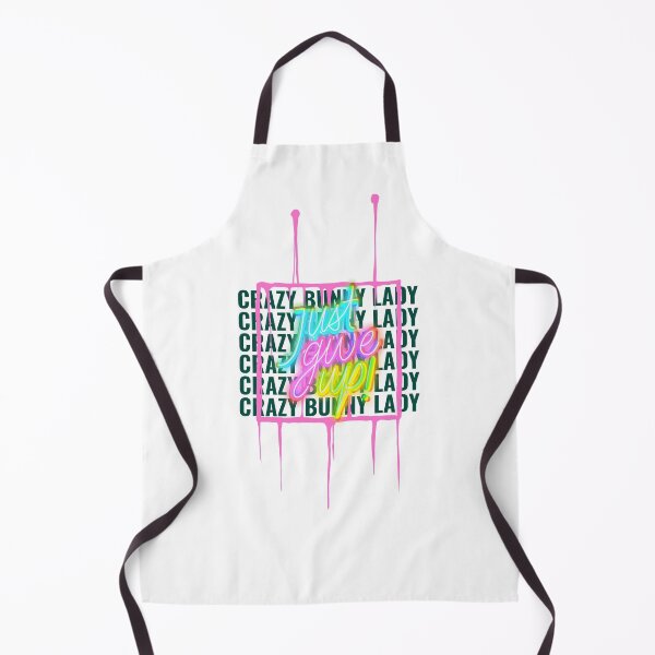 Item preview, Crazy Bunny Lady - Just Give Up designed and sold by ThingsInMyHead2.