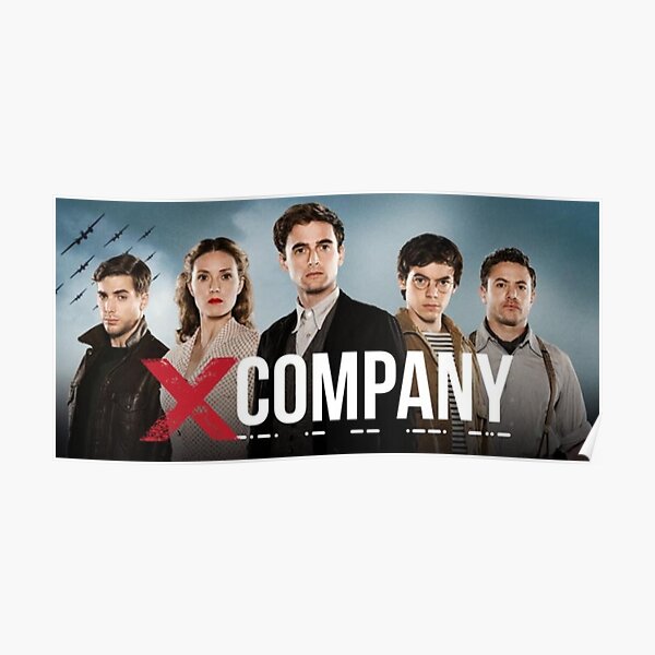 X Company Illustration Poster By Dustlesssoul Redbubble