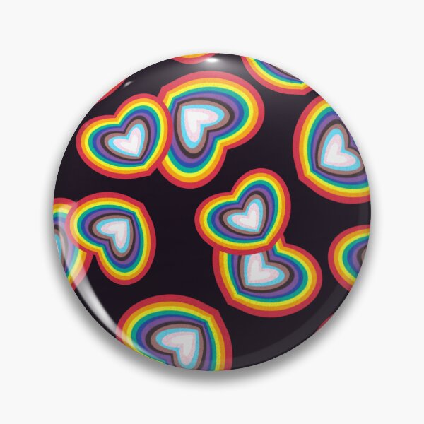 Item preview, LGTB Hearts, black background. designed and sold by AlmudenaLopez.