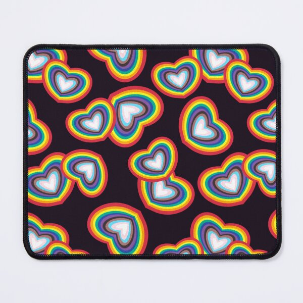 Item preview, LGTB Hearts, black background. designed and sold by AlmudenaLopez.
