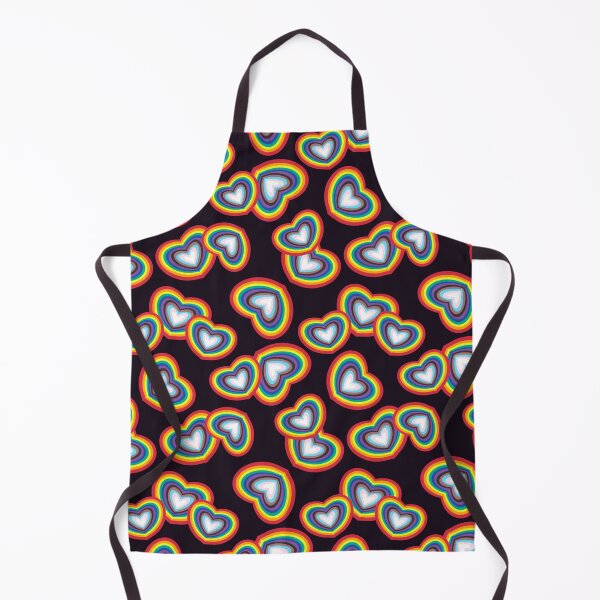 Item preview, LGTB Hearts, black background. designed and sold by AlmudenaLopez.