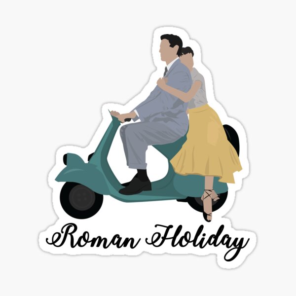 Roman Holiday Sticker