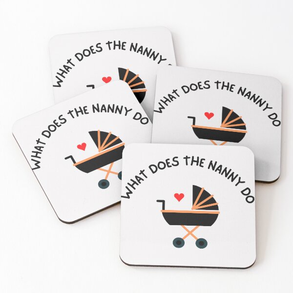 Item preview, WHAT DOES THE NANNY DO designed and sold by Bap-tiste.