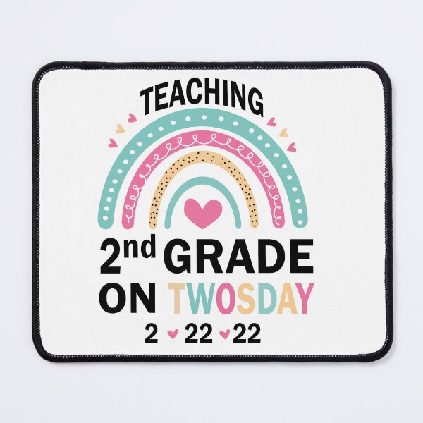 Item preview, teaching 2nd grade on twosday 2.22.22,Twosday teacher shirts, Funny 2nd Grade Teacher Shirt, Teaching 2nd Grade on Twosday 2 22 22 Shirt, Happy Twosday Shirt, Tuesday 2 22 22 designed and sold by SimoSaladain.