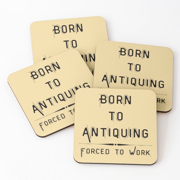 Item preview, Born to Antiquing,Forced to Work Funny shirt men gift women gift designed and sold by InnovantDesigns.