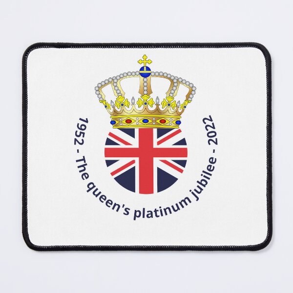 The Queen of England's Platinum Jubilee 1952 - 2022 Mouse Pad