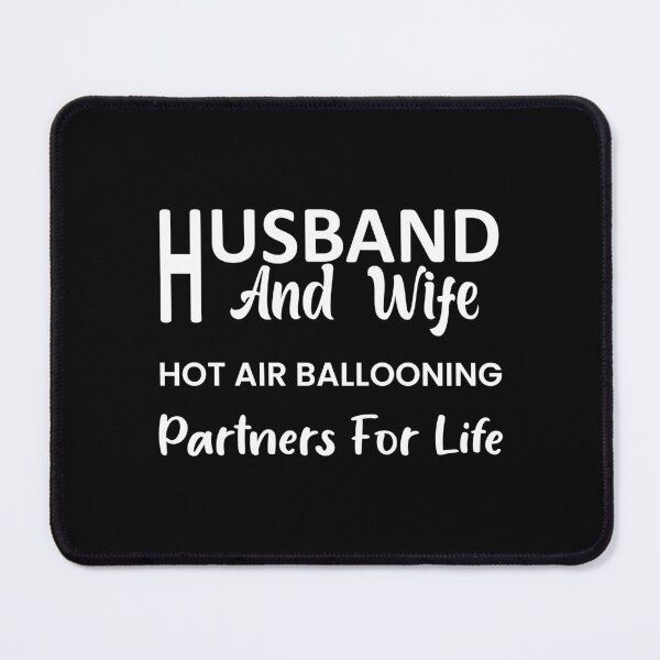 Item preview, Husband And Wife Hot Air Ballooning Partners For Life designed and sold by Outdoorsy World.