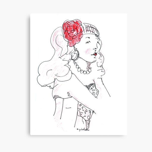Miss Nic Canvas Print